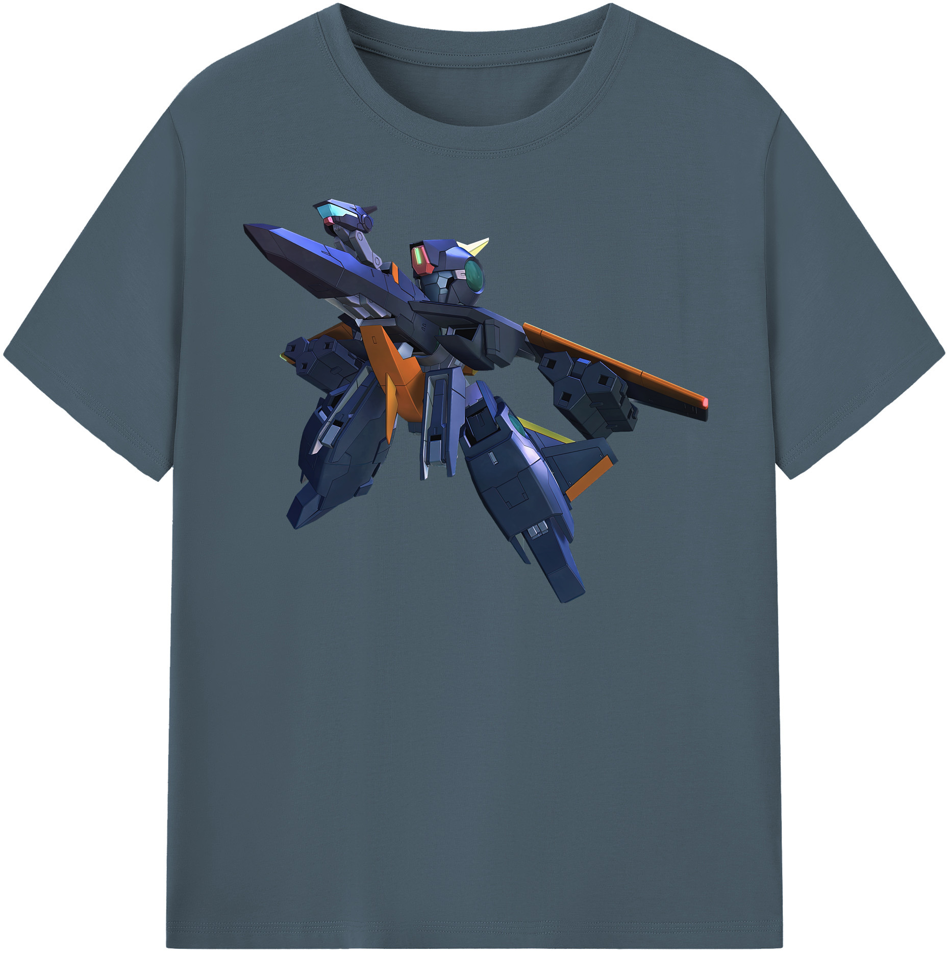 （画像用） 機動戦士ガンダム Mobile Suit Gundam 綿100％半袖Tシャツ（フロントプリント）
